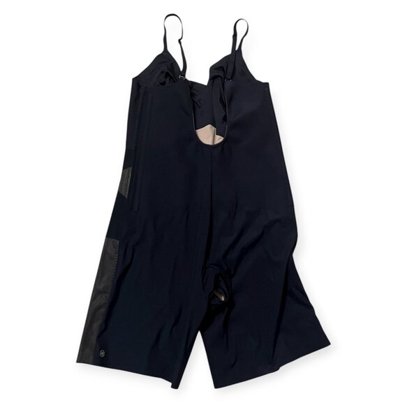 Honeylove SuperPower Bodysuit Shorts 2X Black Shapewear Adjustable Open Gusset - Picture 2 of 12